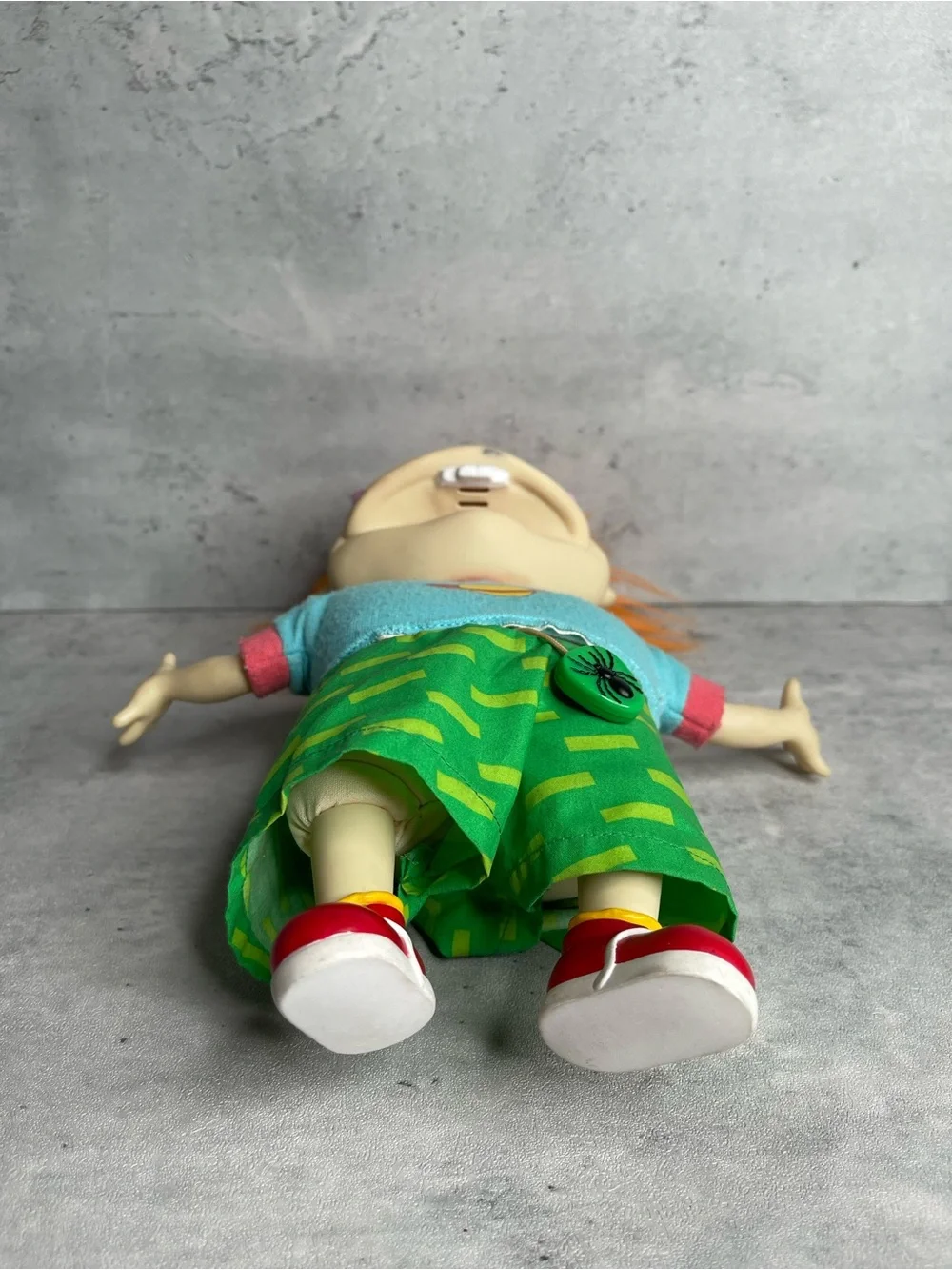 Nickelodeon Rugrats Scared Chuckie Finster Plush Doll Mattel 13” Vintage 1997